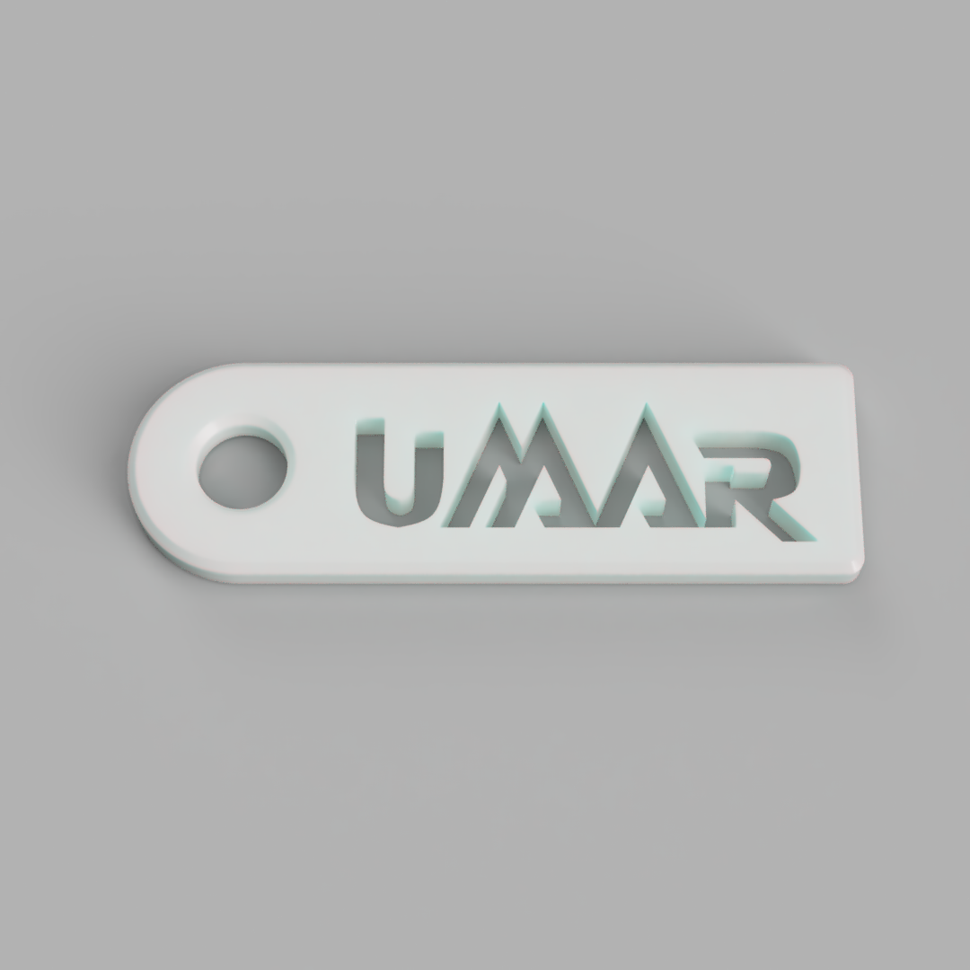 DeadlySlot Name Tag | UMAR – Full Cutout Edition