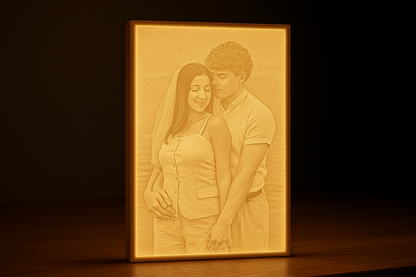 Glow of Memories™ – Personalized Lithophane Gift for Every Special Moment