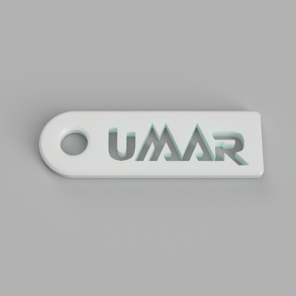DeadlySlot Name Tag | UMAR – Full Cutout Edition