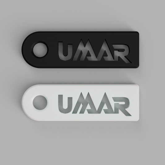 DeadlySlot Name Tag | UMAR – Full Cutout Edition